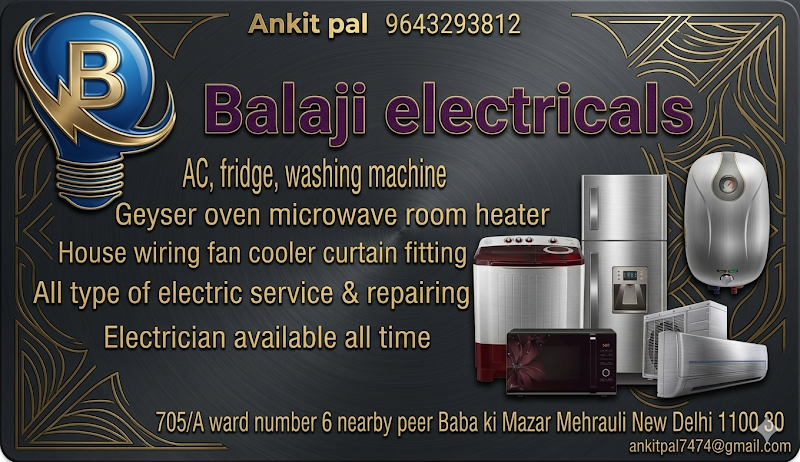 Balaji electricals & - AC Fridge Repairing in All Cities
