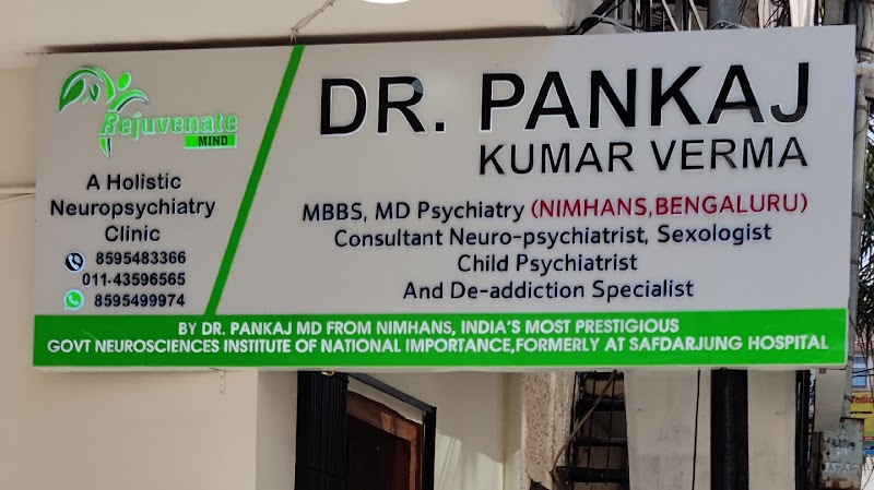 Dr Pankaj Kumar - Psychiatrist/psychologist in Delhi