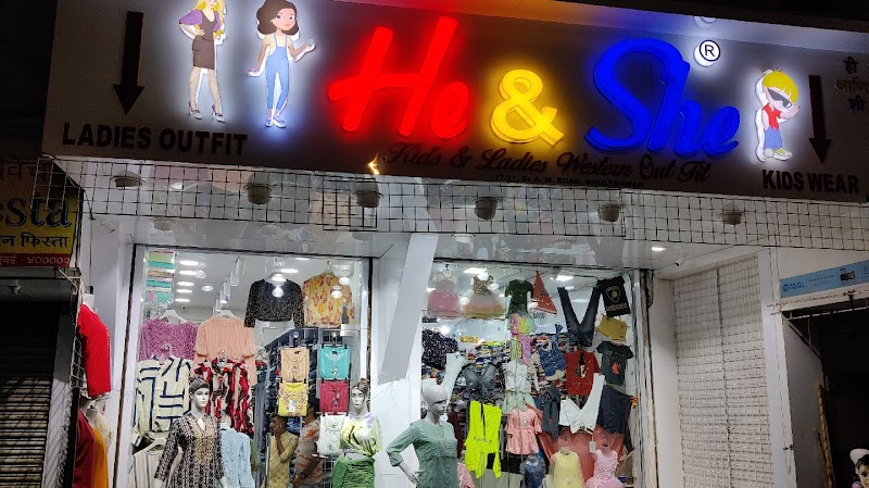 He & she -  in Mumbai