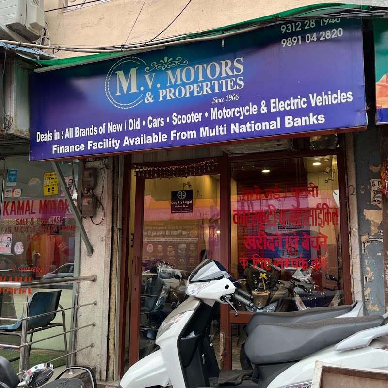 M.V. Motors - Two Wheeler Showroom in All Cities