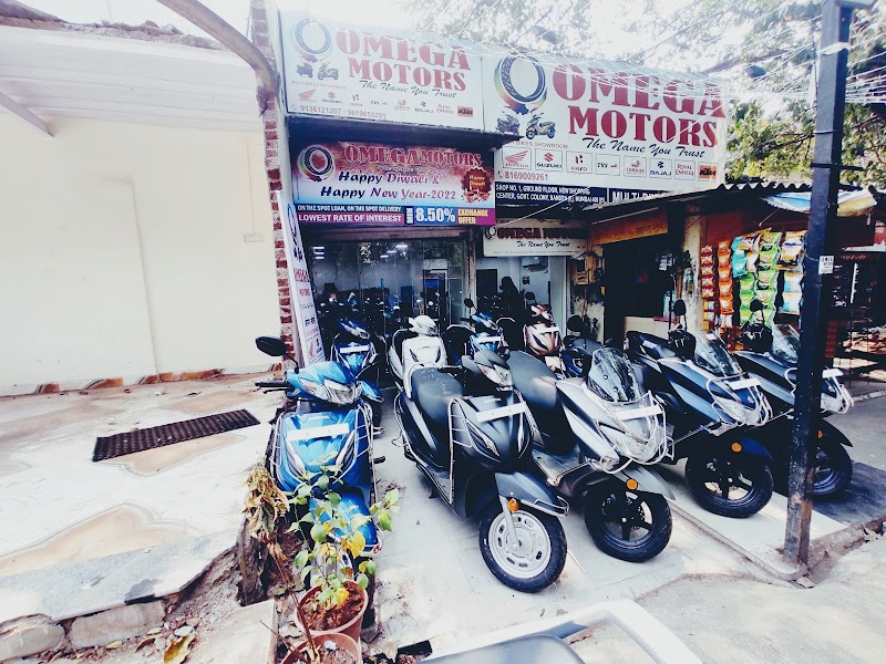 OMEGA MOTORS - Two Wheeler Showroom in Mumbai